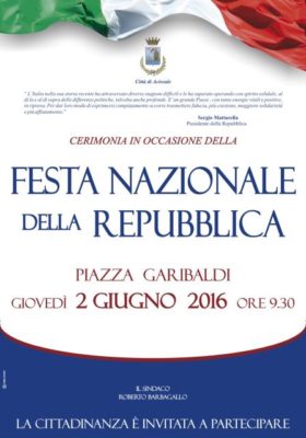 Festa della Repubblica / Domani in piazza Garibaldi la cerimonia istituzionale con in testa il sindaco Barbagallo