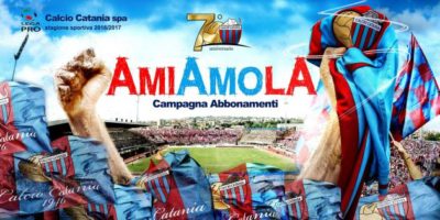 Catania Calcio / Presentata la campagna abbonamenti: prezzi e settori per il 70esimo anniversario