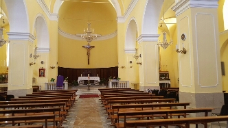 Interno della chiesa Sacro Cuore