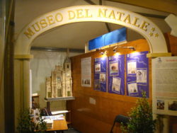 Lo stand del Museo del Natale San Francesco