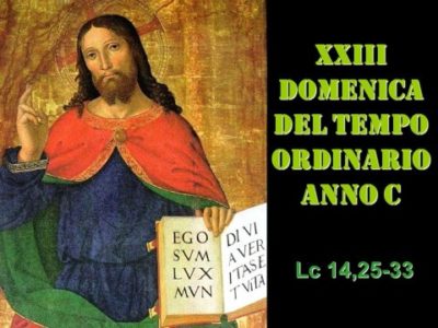 Il vangelo della domenica (4 settembre) / Chi non rinuncia a tutti i suoi averi non può essere mio discepolo