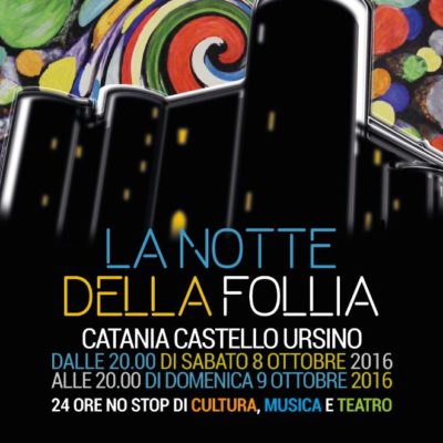 Catania / Vittorio Sgarbi e Federico Moccia l’8 e il 9 ottobre a “La notte della follia”