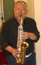 Il musicista Salvo Greco (Turi Sax)