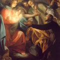 Giovanni Lanfranco, La Vergine appare a S. Gaetano Thiene, 1620-30