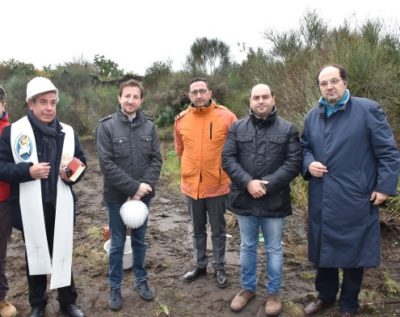 Belpasso / Avviati i lavori per la costruzione di tre nuovi laboratori artigianali per i Carri di Santa Lucia.