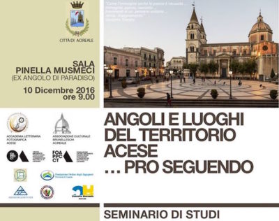 Acireale / “Angoli e luoghi del territorio acese” al centro dell’attenzione in un seminario presso l’ex Angolo di Paradiso