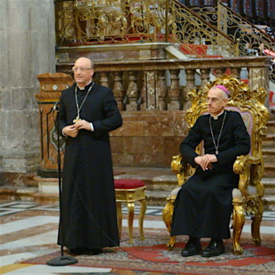Diocesi / La nomina di mons. Guglielmo Giombanco a vescovo di Patti. Un saluto ed un pensiero per tutti i componenti della sua “nuova famiglia”
