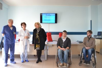 Ospedale Cannizzaro / Sistema multimediale in  aula meeting per alleviare il ricovero dei degenti all’Unità Spinale