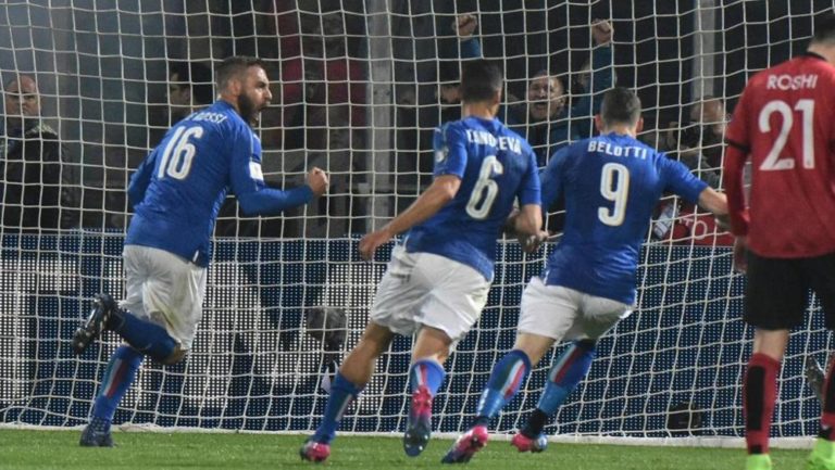 Calcio / Italia-Albania 2-0: De Rossi e Immobile tengono l’Italia in quota