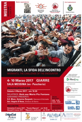 Giarre / “Migranti, la sfida dell’incontro”, mostra di approfondimento nell’ex pescheria dal 4 al 10 marzo