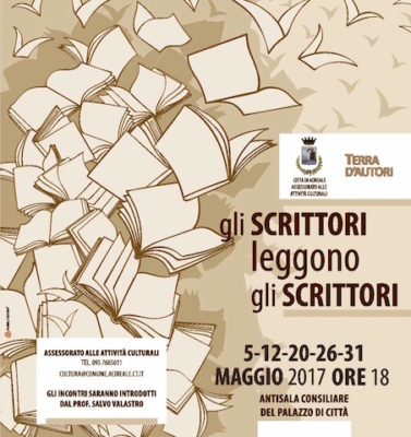 Cultura / Nel mese di maggio ad Acireale “Gli scrittori leggono gli scrittori”: nove autori locali si confronteranno sulle loro opere