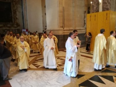 Catania /  Don Franco Battiato e don Giovanni Raciti ordinati presbiteri in Cattedrale da mons. Gristina