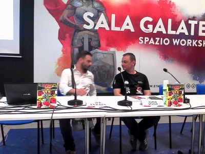 Etna Comics – 4 / Aldo Baglio presenta “Tre uomini e una vita”, libro che racconta il fortunato trio con Storti e Poretti