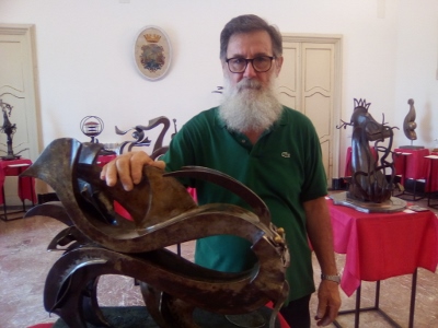 Intervista / Giuseppe Contarino: “Da un unico pezzo di ferro può nascere un’opera d’arte, frutto della fantasia creativa”