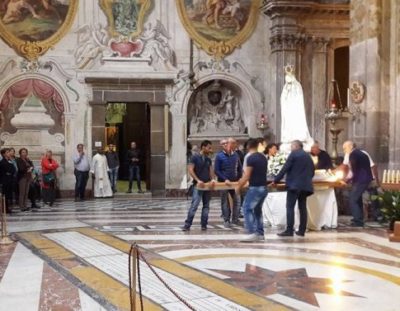 Acireale / Celebrato in Cattedrale il primo centenario dell’apparizione della Madonna di Fatima