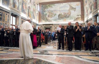 La Fisc in udienza dal Papa / “Voi avete una missione tra le più importanti nel mondo di oggi: informare correttamente”, ha detto Francesco ai giornalisti cattolici