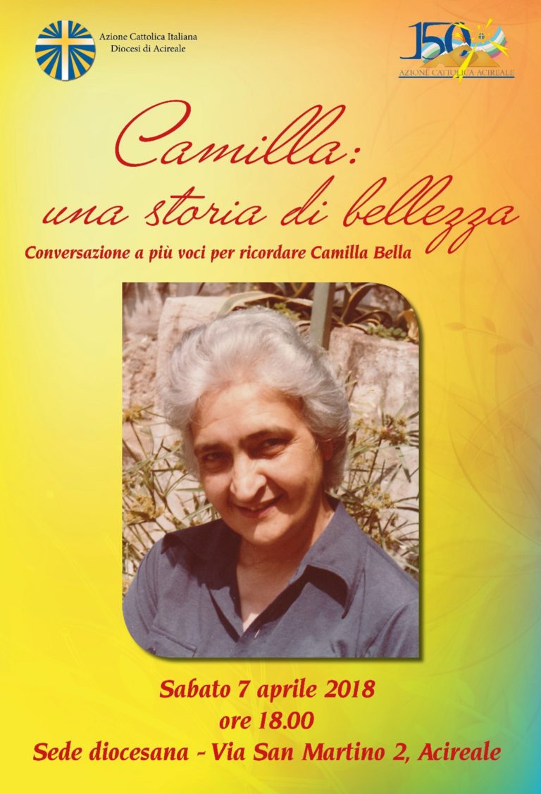 Diocesi / Sabato 7 l’Azione Cattolica ricorda Camilla Bella, maestra di spiritualità: “Una storia di bellezza”