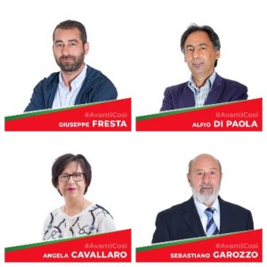 Santa Venerina / Assegnate le deleghe assessoriali: Di Paola, Cavallaro, Fresta e Garozzo i magnifici quattro del sindaco Greco