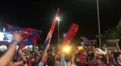 Catania calcio / I rossazzurri ripescati in serie B. Tifosi in festa