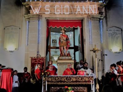 Aci Trezza / Domani solenni celebrazioni in memoria del martirio del patrono S. Giovanni Battista