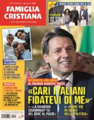 Famiglia Cristiana / Il premier Giuseppe Conte spiega l’azione del governo e la legge di bilancio