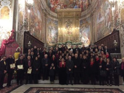 Tempo di Natale -12 / Acireale, “Melodie in Basilica”: concerto per tre cori incanta San Sebastiano