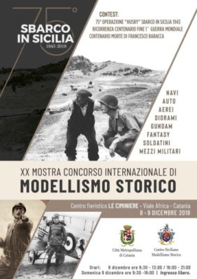 Catania / Oggi e domani alle Ciminiere mostra concorso di modellismo storico