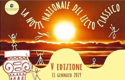 Cultura / Venerdì 11 gennaio la quinta Notte Nazionale del Liceo Classico, ideata dal prof. Rocco Schembra del “Gulli e Pennisi” di Acireale