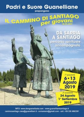 Cammino di Santiago / La comunità guanelliana invita i giovani a partecipare al percorso e indica due date