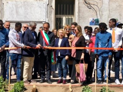 Il Nodo / Inaugurato ieri ad Acireale l’orto sociale, strumento di integrazione, cura e condivisione