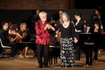 Concerti / La straordinaria performance dei pianisti Argerich e Rivera conclude il Festival della musica del “Taormina Opera Stars”