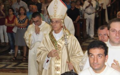 Diocesi / Acireale, durante l’assemblea diocesana festeggiati gli otto anni di episcopato di mons. Raspanti