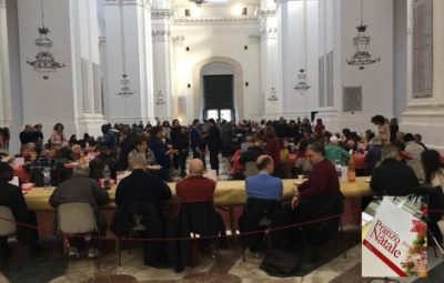 Tempo di Natale / A Catania pranzo della comunità S. Egidio per 700 meno abbienti