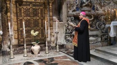 Coronavirus e dintorni / L’arcivescovo di Catania ha pregato nella cappella di S. Agata per la fine della pandemia