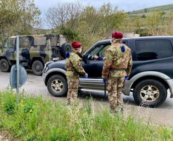 Emergenza coronavirus / La  Brigata “Aosta” schierata a supporto della Protezione civile e sulle strade