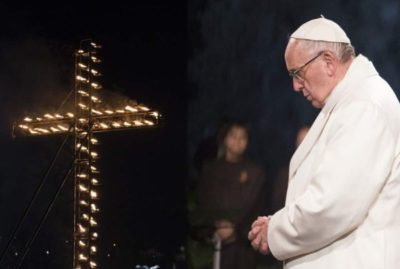 Rai Vaticano / Stasera su RaiUno “Speciale Venerdi Santo” con la Via Crucis di Papa Francesco