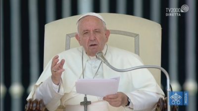 Chiesa / Papa Francesco nell’Udienza di mercoledi scorso: “Per contemplare Dio occorre la purezza del cuore”