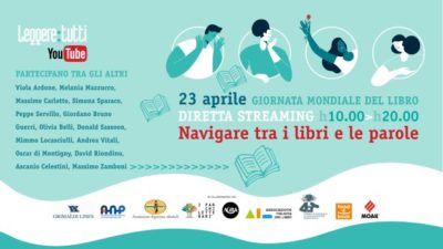 Giornata mondiale del libro / “Navigare tra i libri e le parole” il 23 aprile in diretta streaming