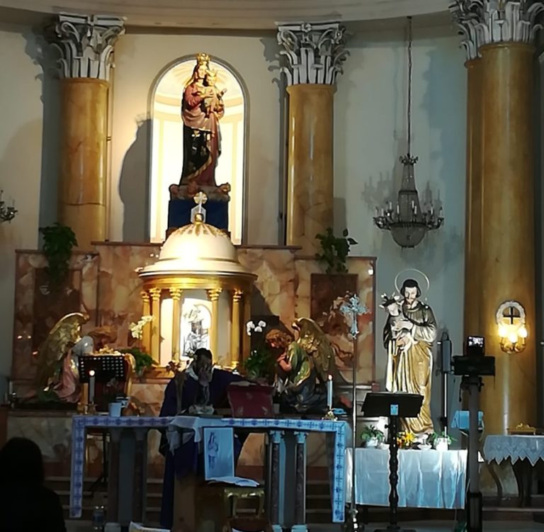 S. Maria Ammalati /  Apertura straordinaria della cappella di Maria Salus infirmorum nella chiesa parrocchiale