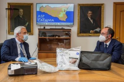 Coronavirus e solidarietà / Novanta ventilatori polmonari donati da STMicroelettronics all’Asp di Catania
