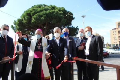 Caritas Catania / Inaugurati bagni e docce all’Help Center, un’opera nel segno della comunità