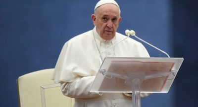 La voce del Papa / Francesco alla tre giorni di Assisi: “Ecologia integrale e inclusione per un nuovo stile di vita”