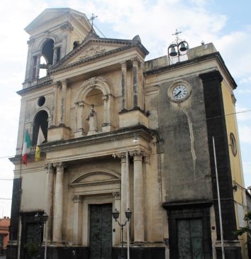 Lavori di recupero del campanile della Chiesa Madre