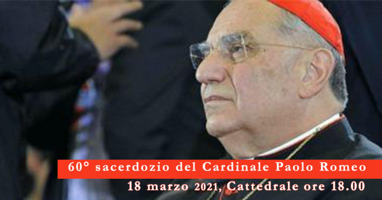 Card Romeo sacerdote 60 anni