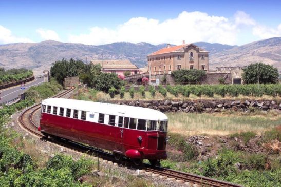 Ferrovia Circumetnea Littorina Wine bus