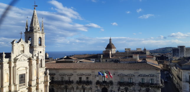 Vista campanile Acireale