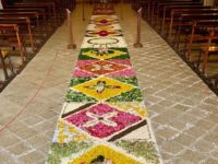 Castiglione di sicilia-Infiorata del corpus domini del 2020