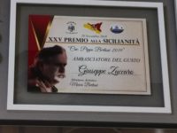 Premio sicilianità Zuccaro