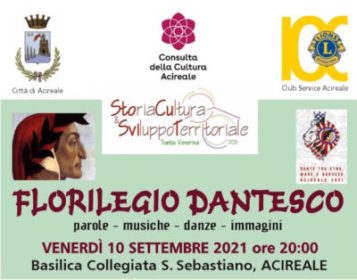 Cultura / Presentato ad Acireale “Florilegio dantesco”: versi di Dante e musiche di Gesuele Sciacca