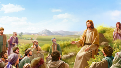 Gesù parla ai discepoli